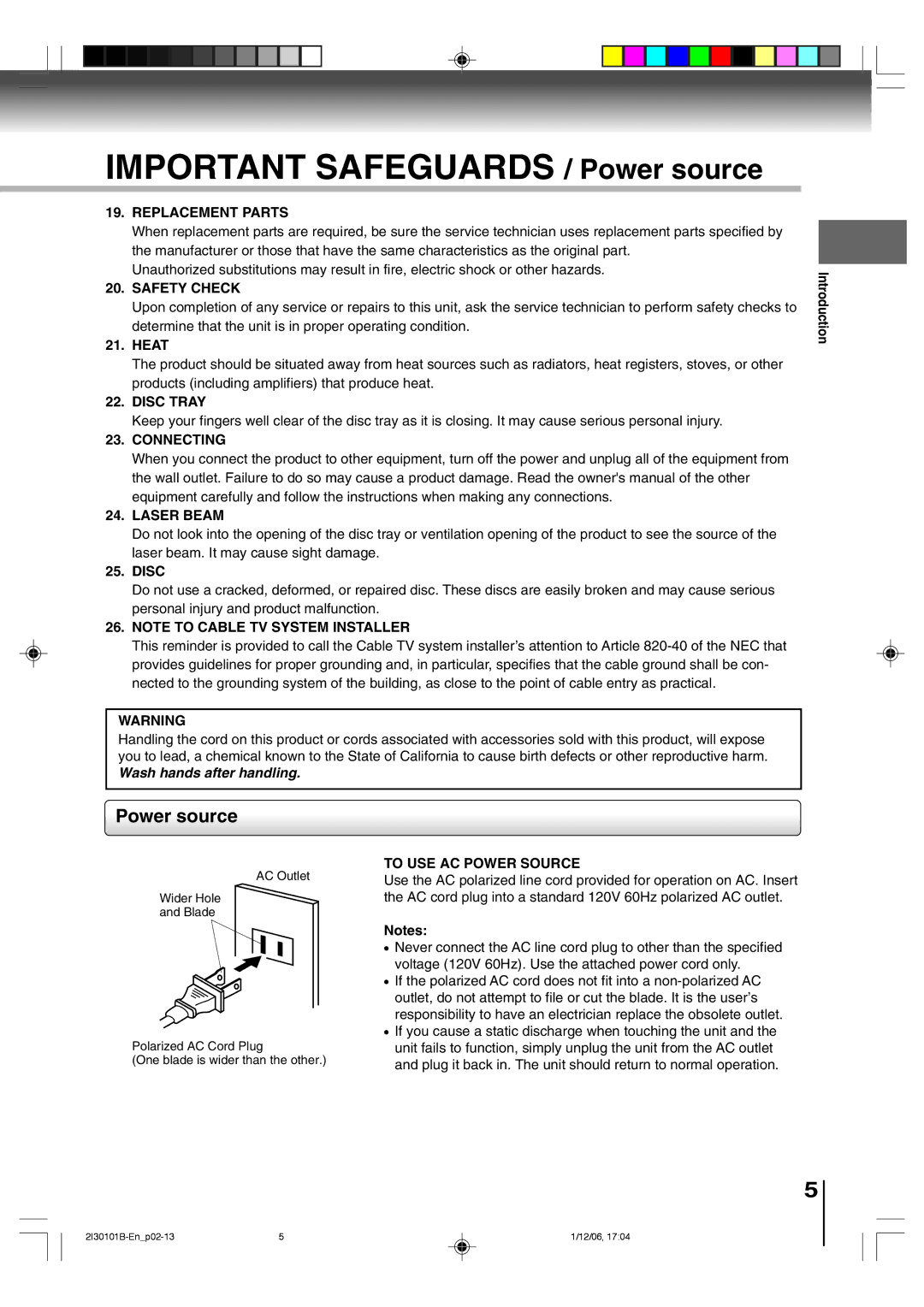 Toshiba SD-V394SU owner manual Heat, Disc 