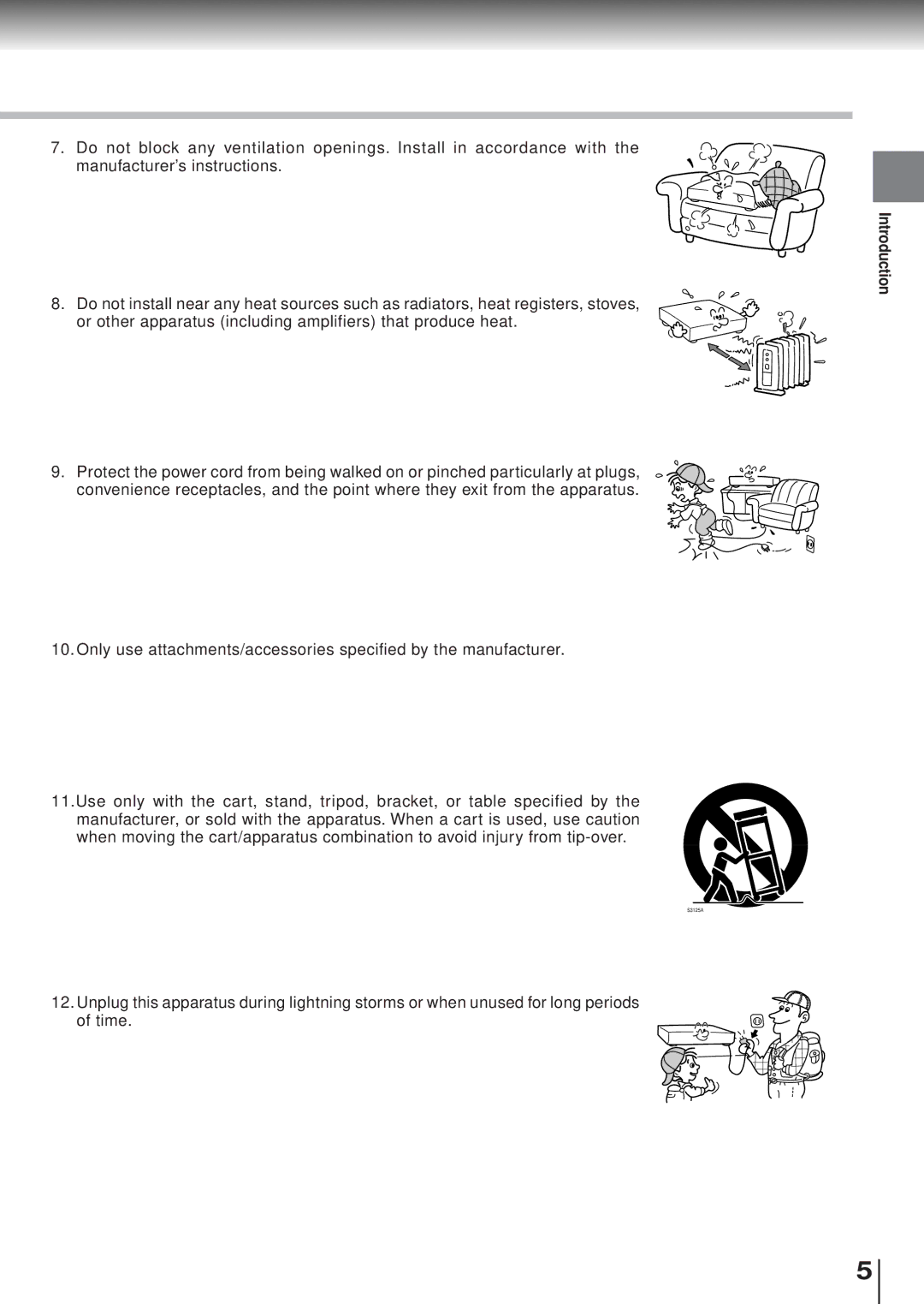 Toshiba SD120/220 manual Introduction 