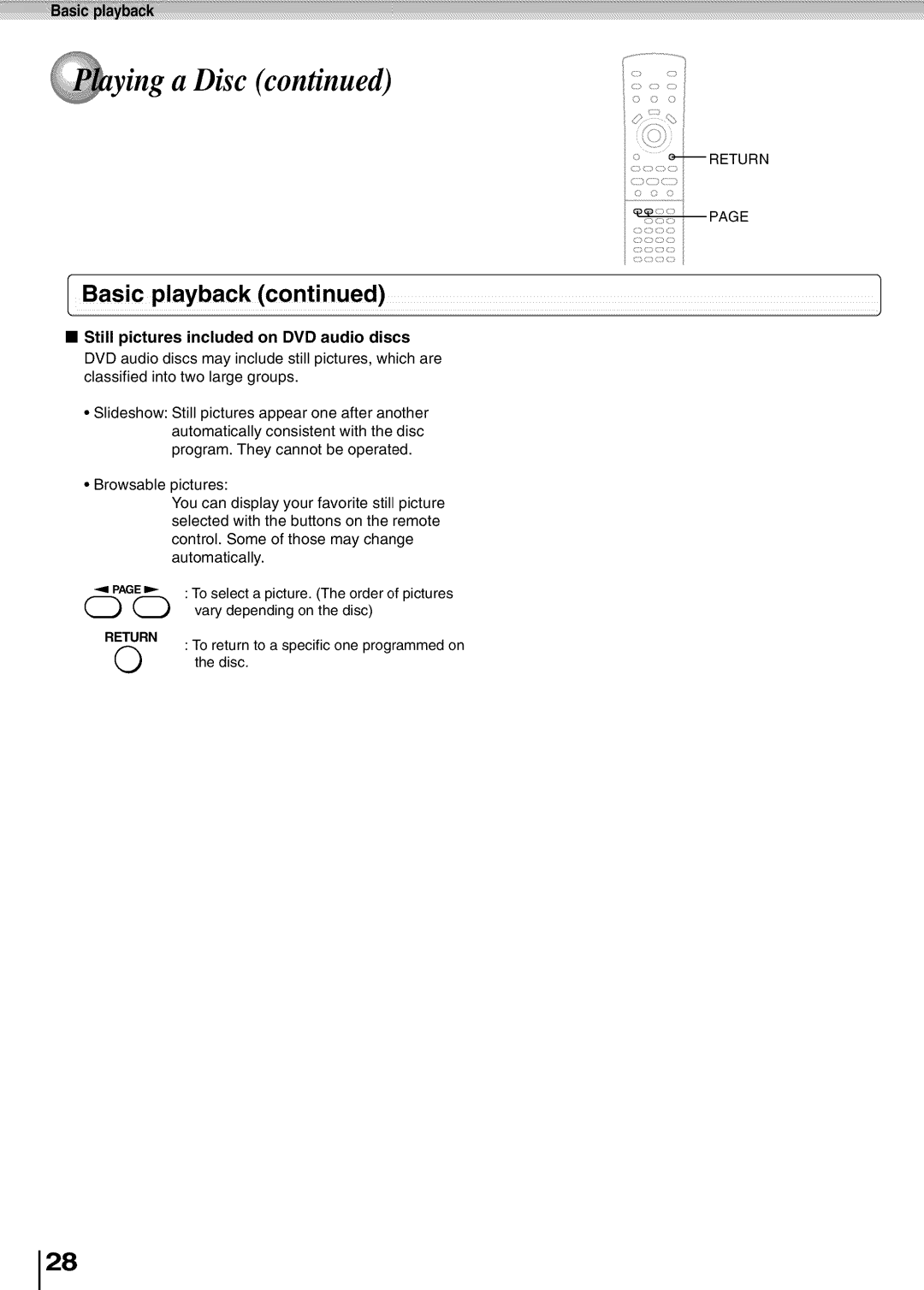 Toshiba SD5700 manual Disc 