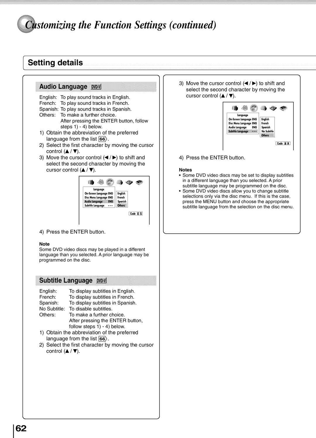 Toshiba SD5700 manual ASpanlsh 