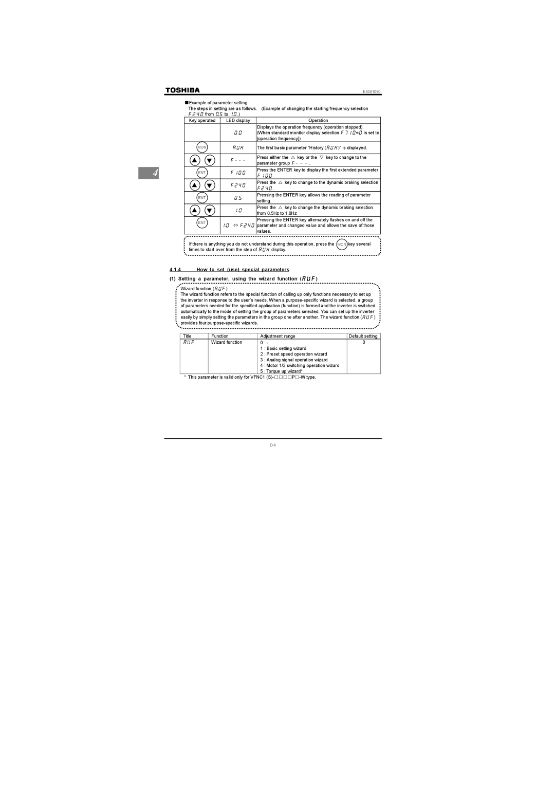 Toshiba Single-phase 200V class 0.2 to 2.2kW, Single-phase 100V class 0.1 to 0.75kW instruction manual Cwh 