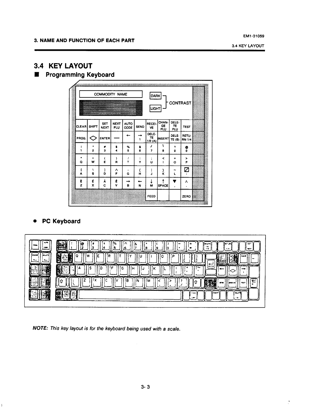 Toshiba EM1-31059, SL-6600 manual 