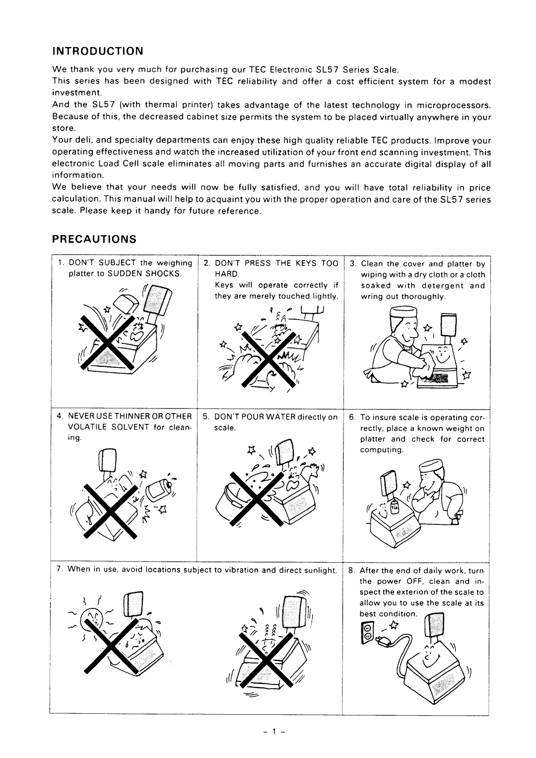 Toshiba SL57 SERIES owner manual Introduction, Precautions 