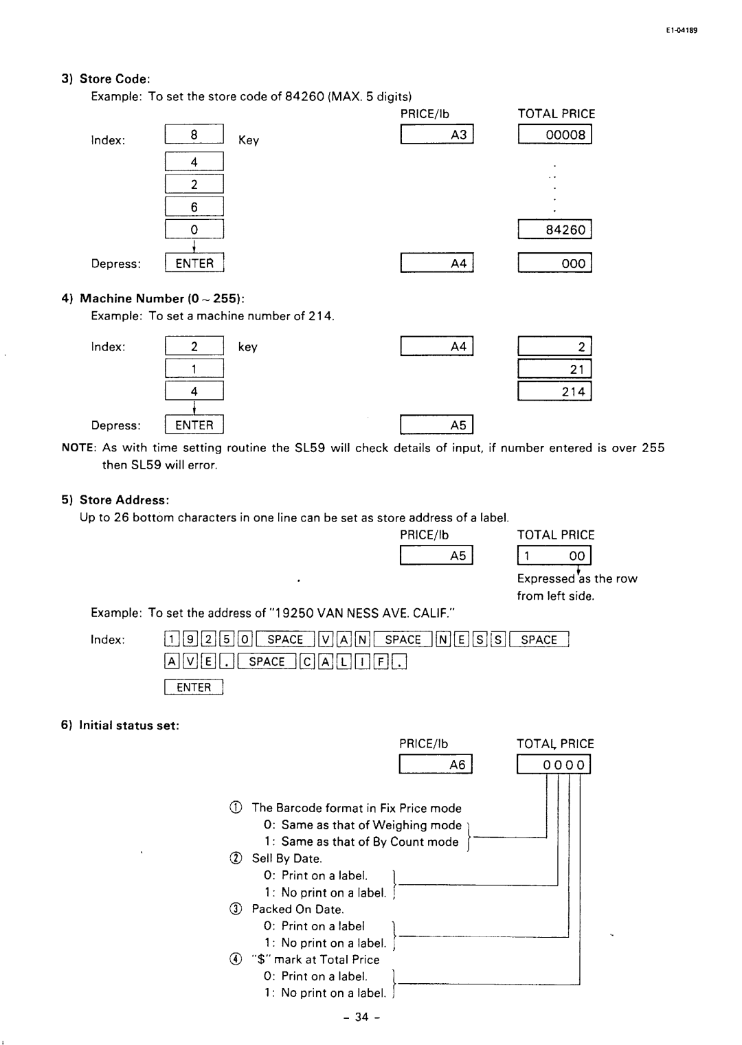 Toshiba SL59 SERIES owner manual Van 