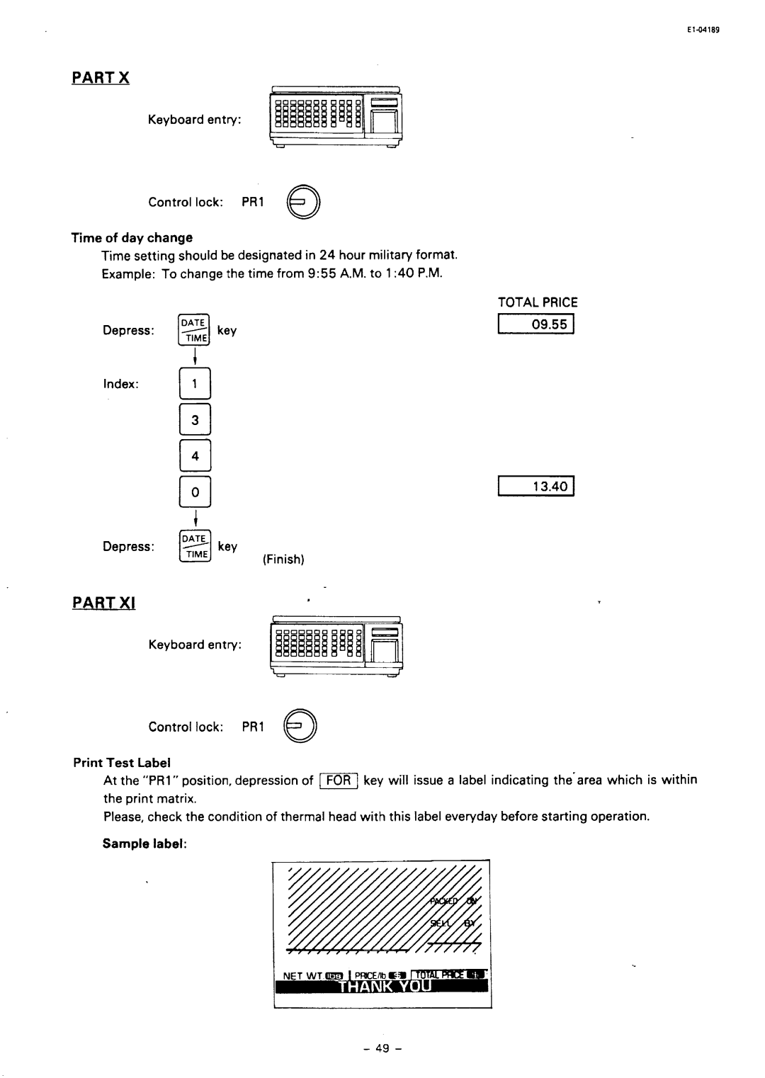 Toshiba SL59 SERIES owner manual Part 