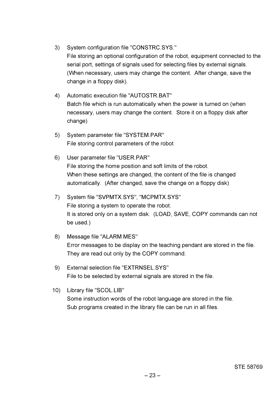 Toshiba SR-H Series instruction manual 