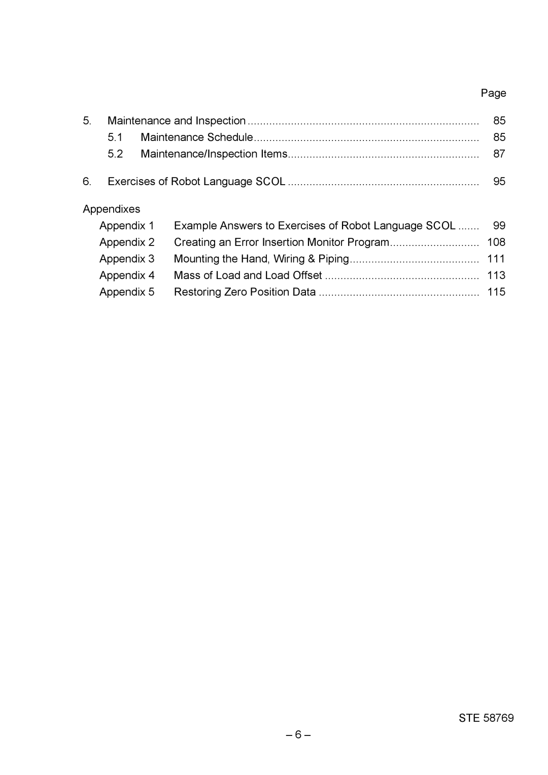 Toshiba SR-H Series instruction manual 