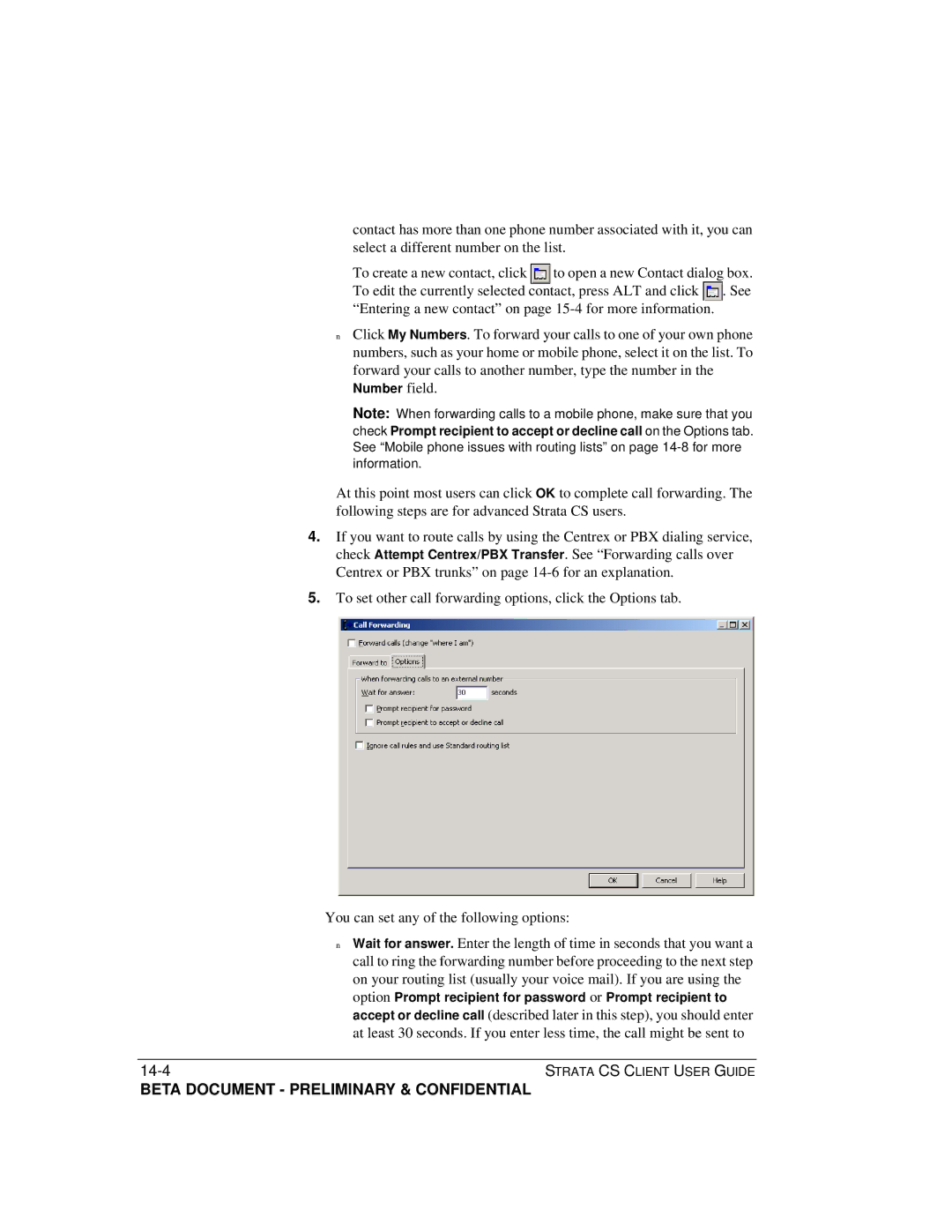 Toshiba Strata CS manual 14-4 