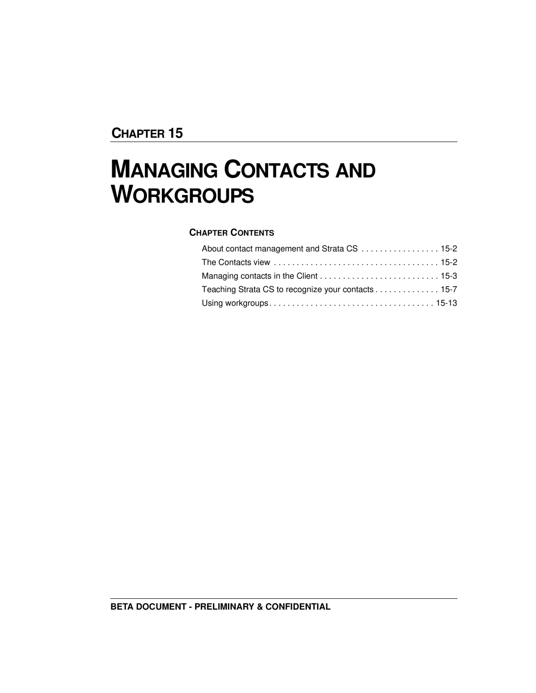 Toshiba Strata CS manual Managing Contacts and Workgroups 