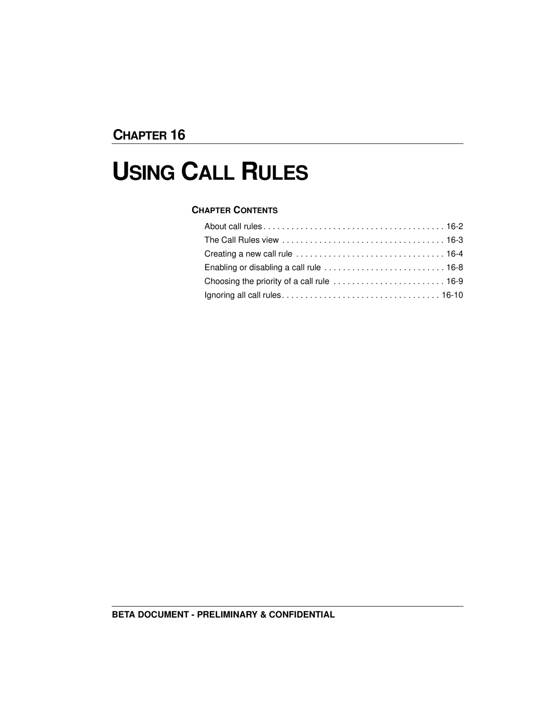 Toshiba Strata CS manual Using Call Rules 