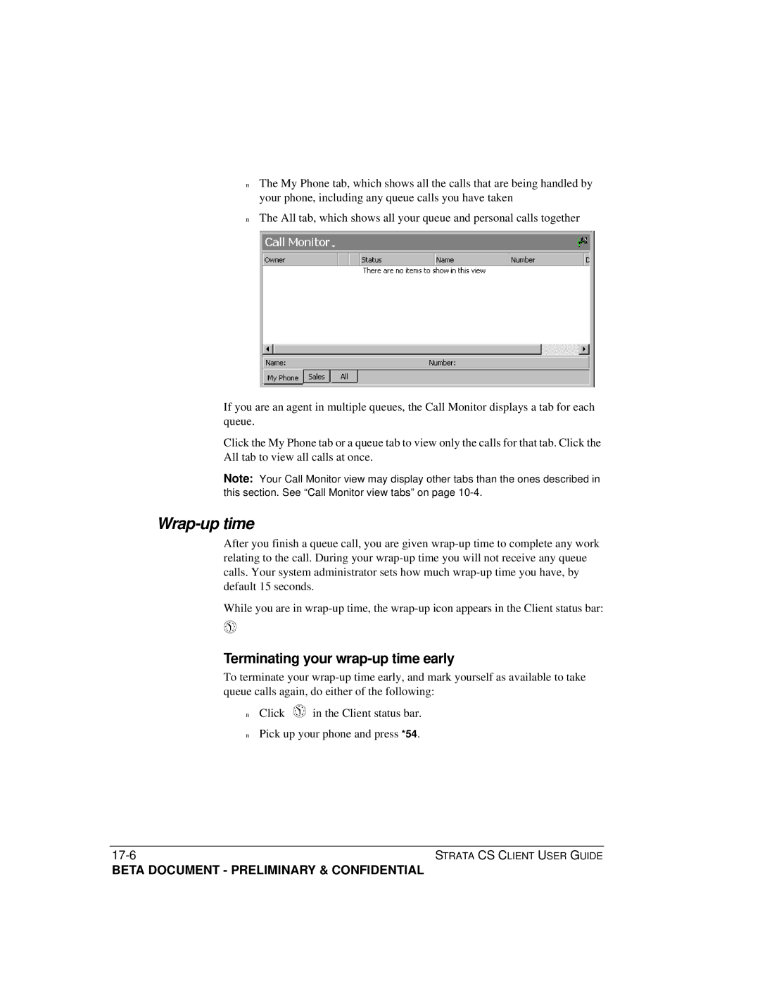 Toshiba Strata CS manual Wrap-up time, Terminating your wrap-up time early 