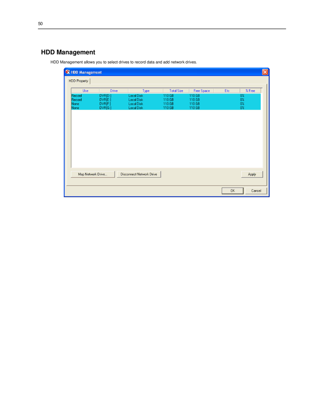 Toshiba SWIP-8, SWIP-32, SWIP-16 user manual HDD Management 