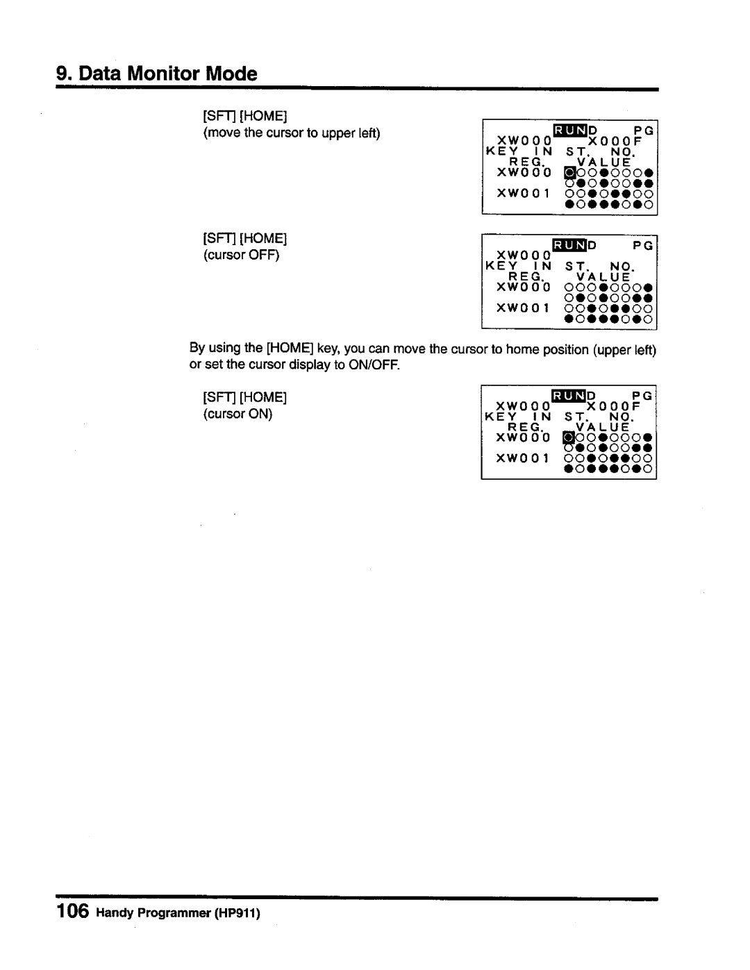 Toshiba T-Series operation manual 