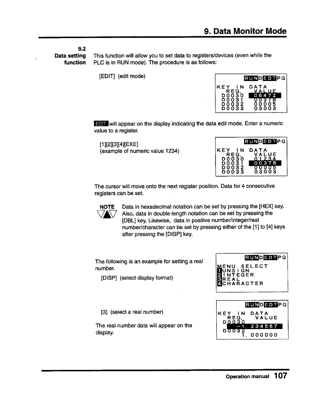 Toshiba T-Series operation manual 