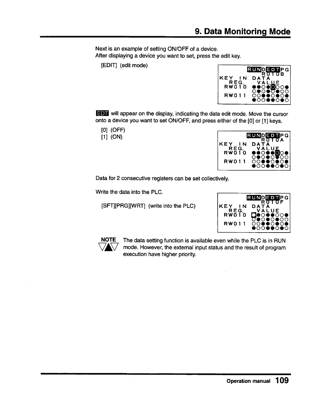 Toshiba T-Series operation manual 