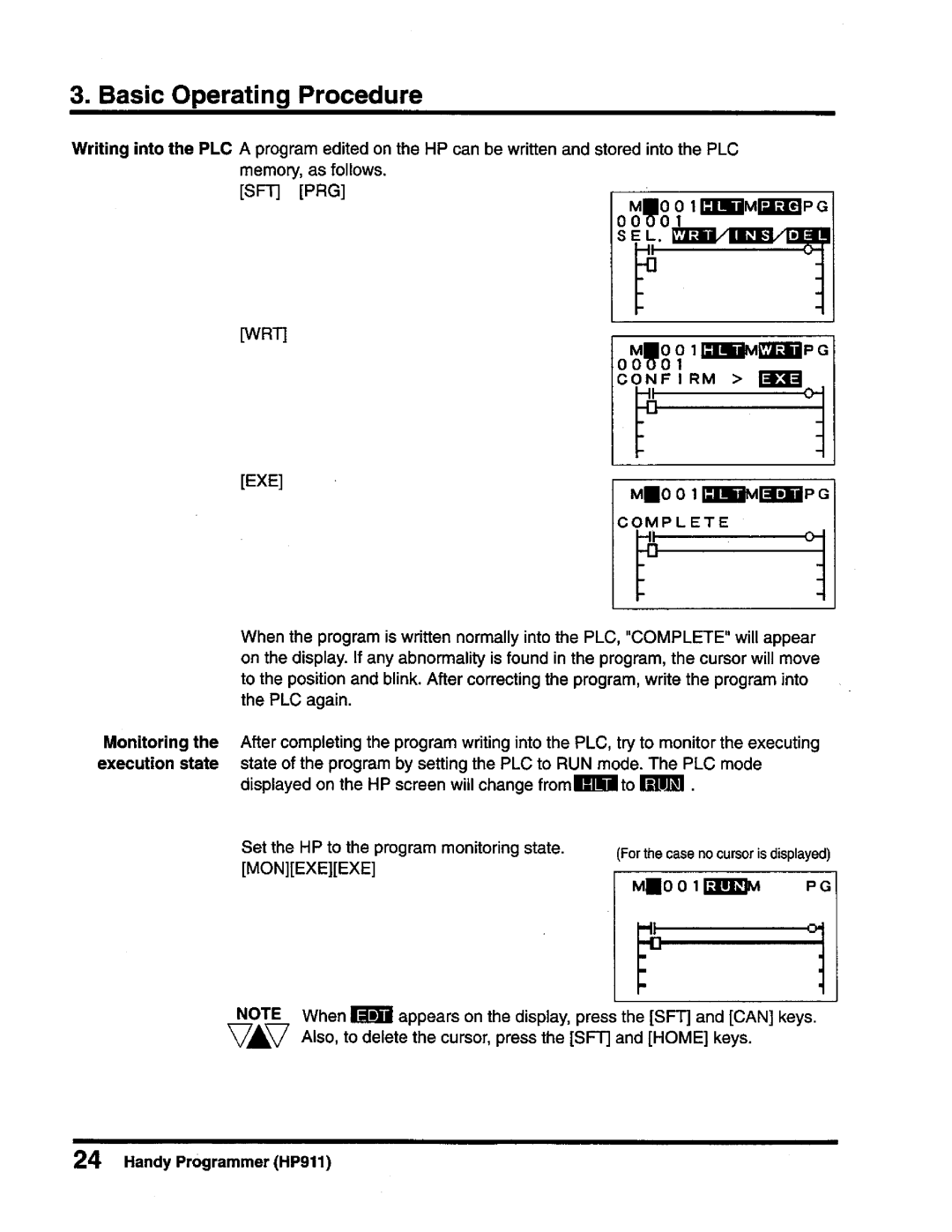 Toshiba T-Series operation manual 