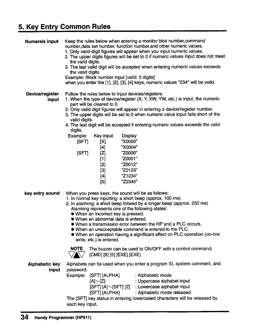 Toshiba T-Series operation manual 