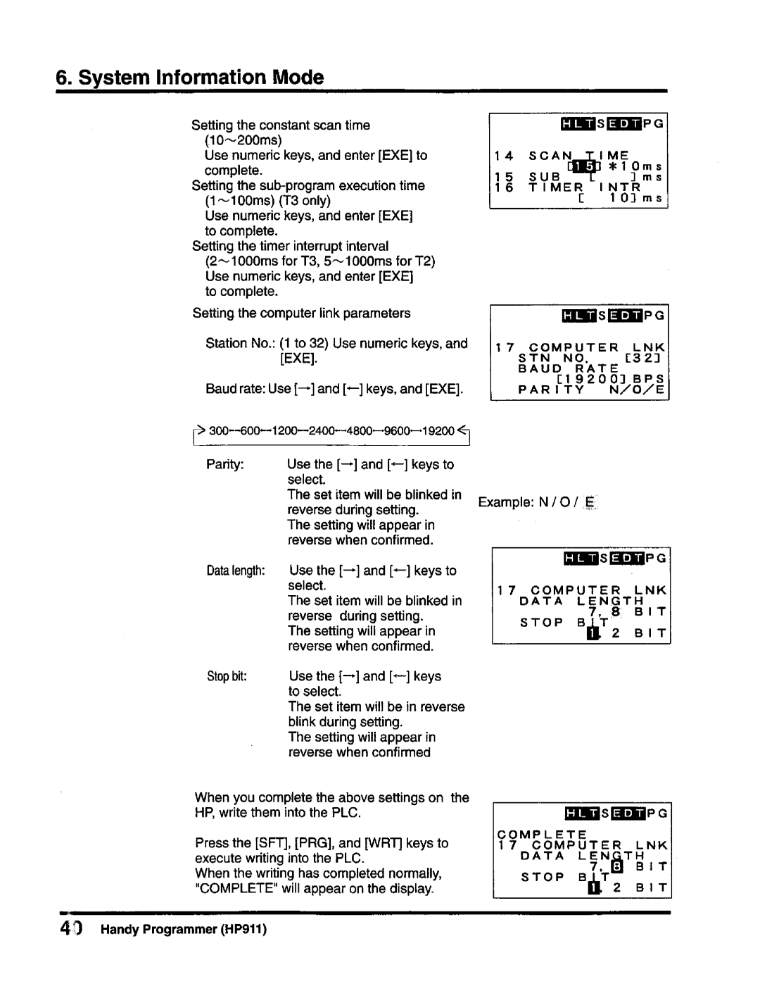 Toshiba T-Series operation manual 