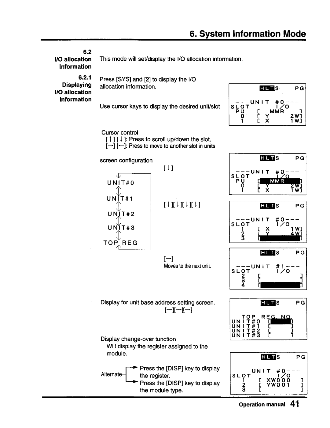 Toshiba T-Series operation manual 