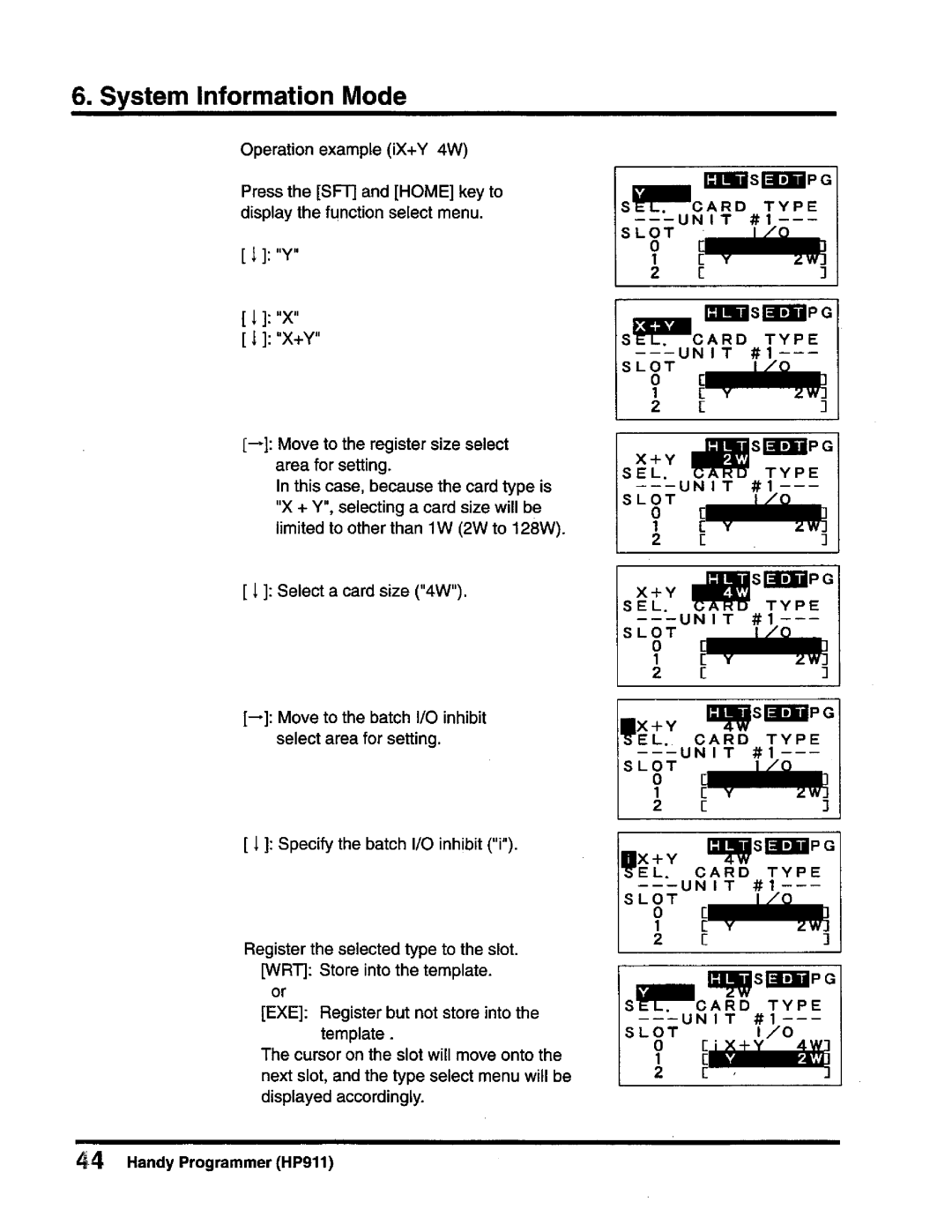 Toshiba T-Series operation manual 