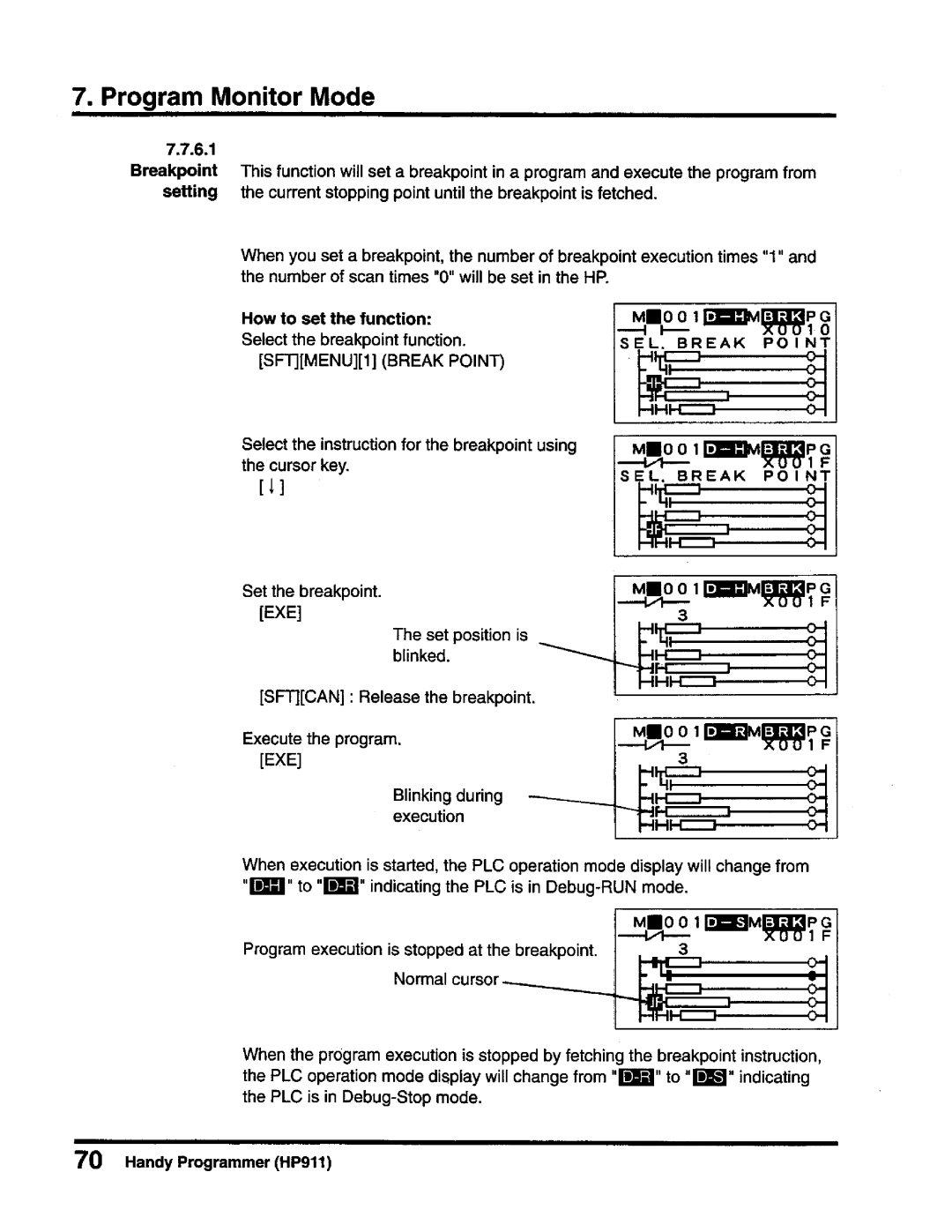 Toshiba T-Series operation manual 