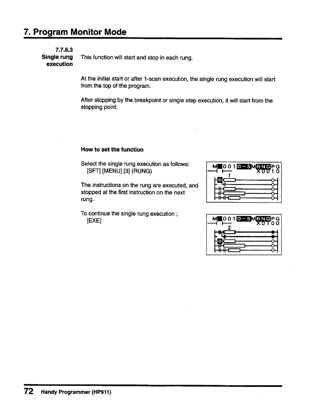 Toshiba T-Series operation manual 