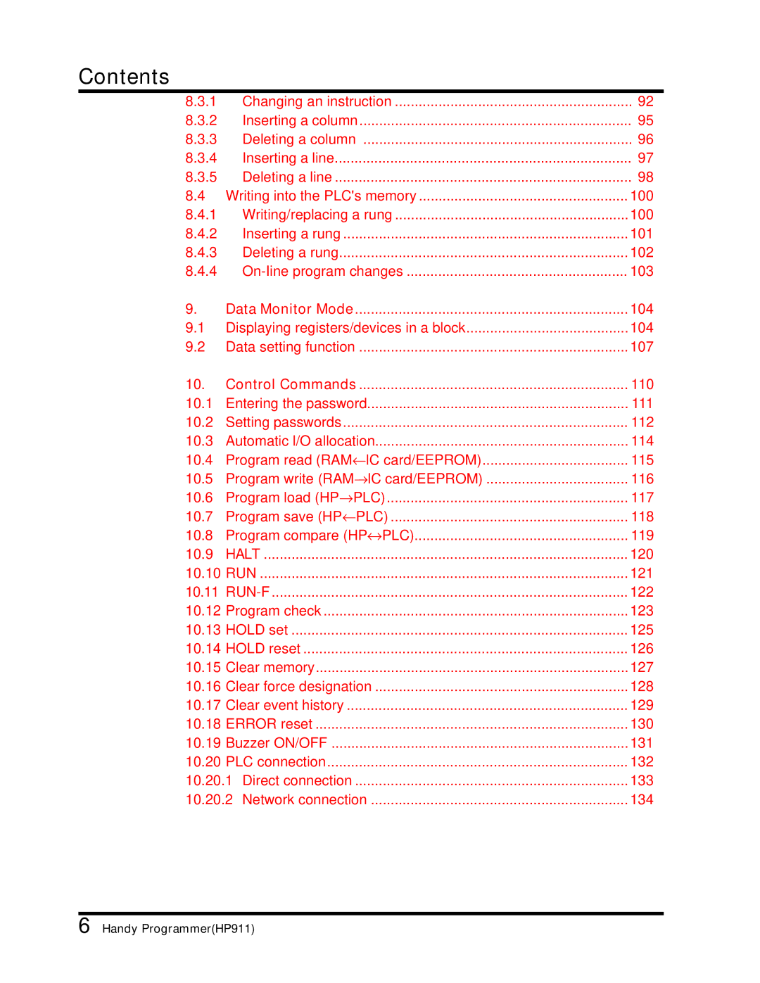 Toshiba T-Series operation manual Halt 