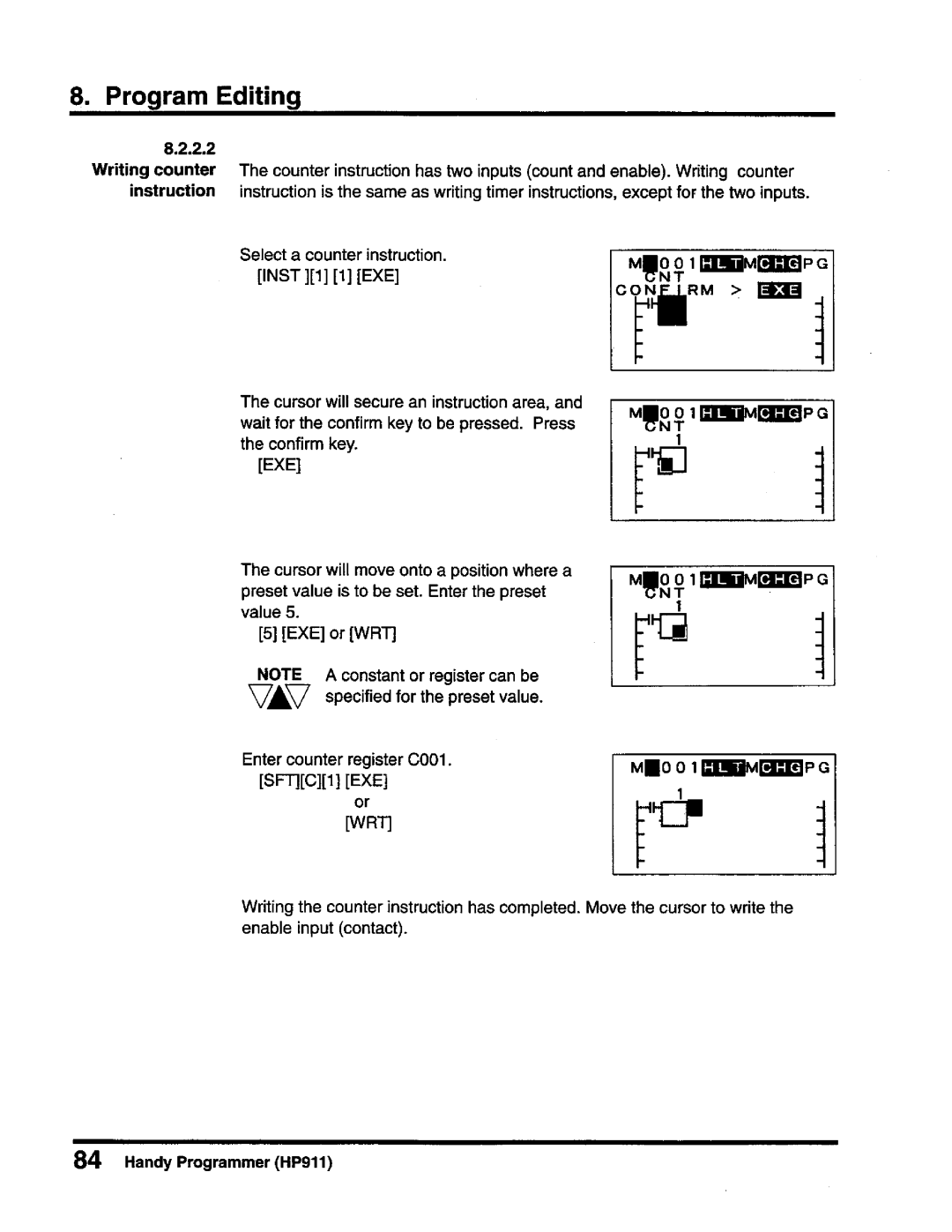 Toshiba T-Series operation manual 