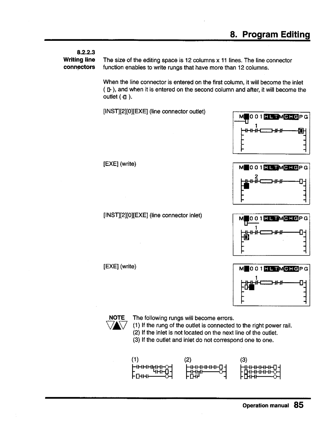 Toshiba T-Series operation manual 