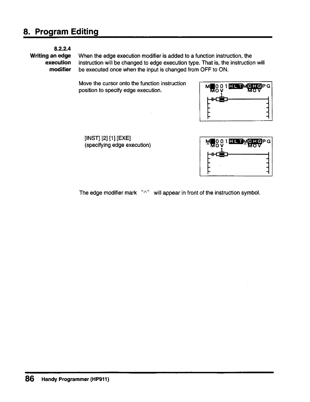 Toshiba T-Series operation manual 