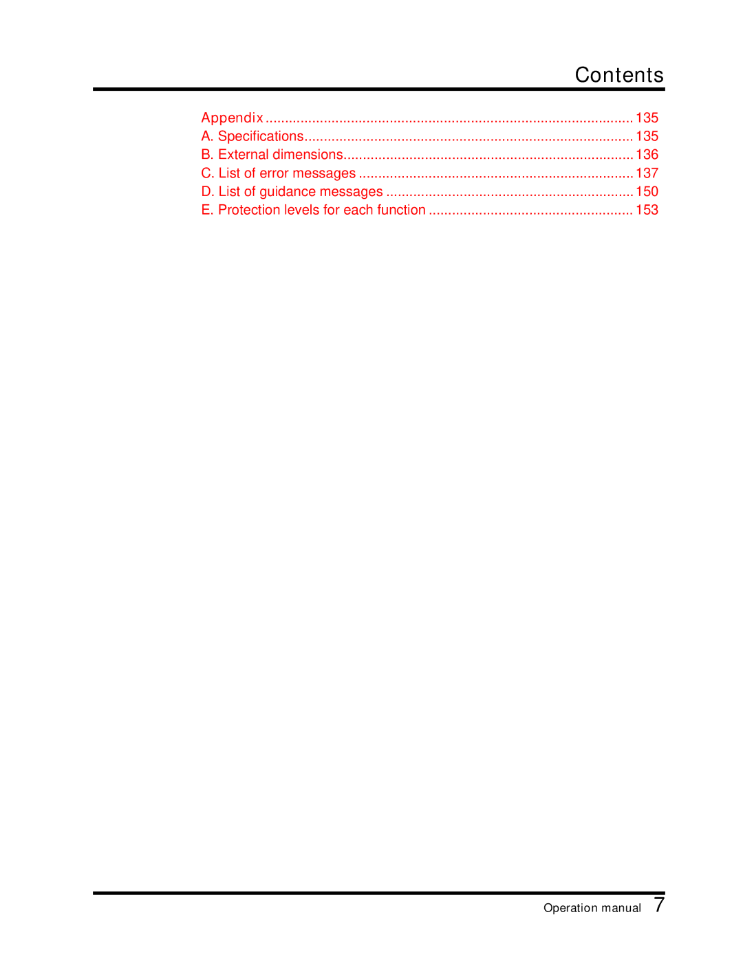 Toshiba T-Series operation manual 135 