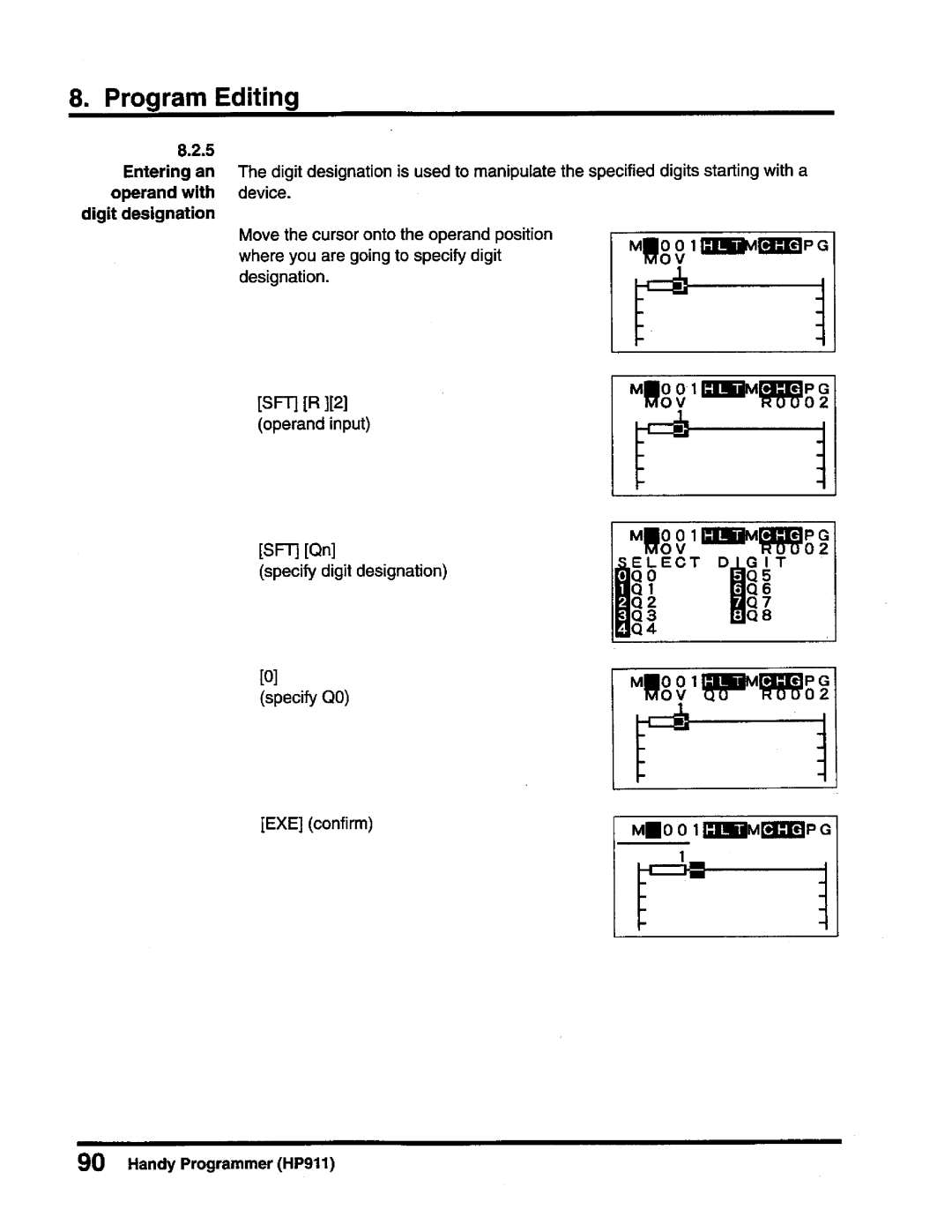 Toshiba T-Series operation manual 