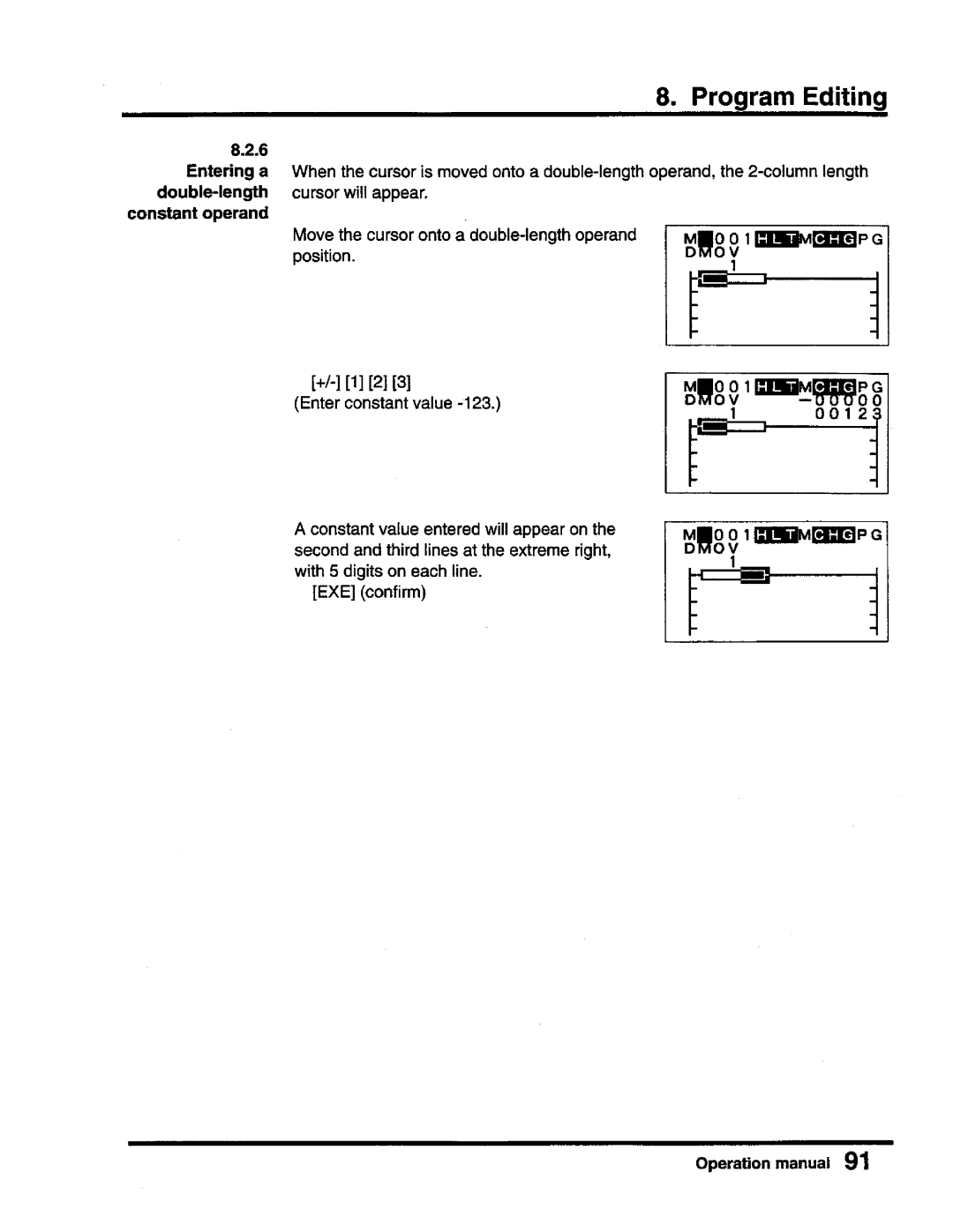 Toshiba T-Series operation manual 