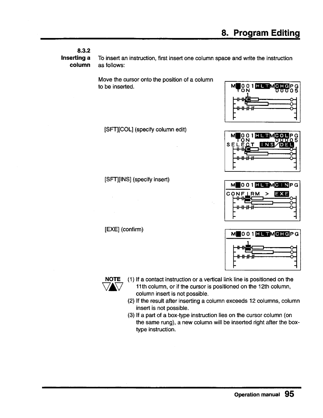 Toshiba T-Series operation manual 