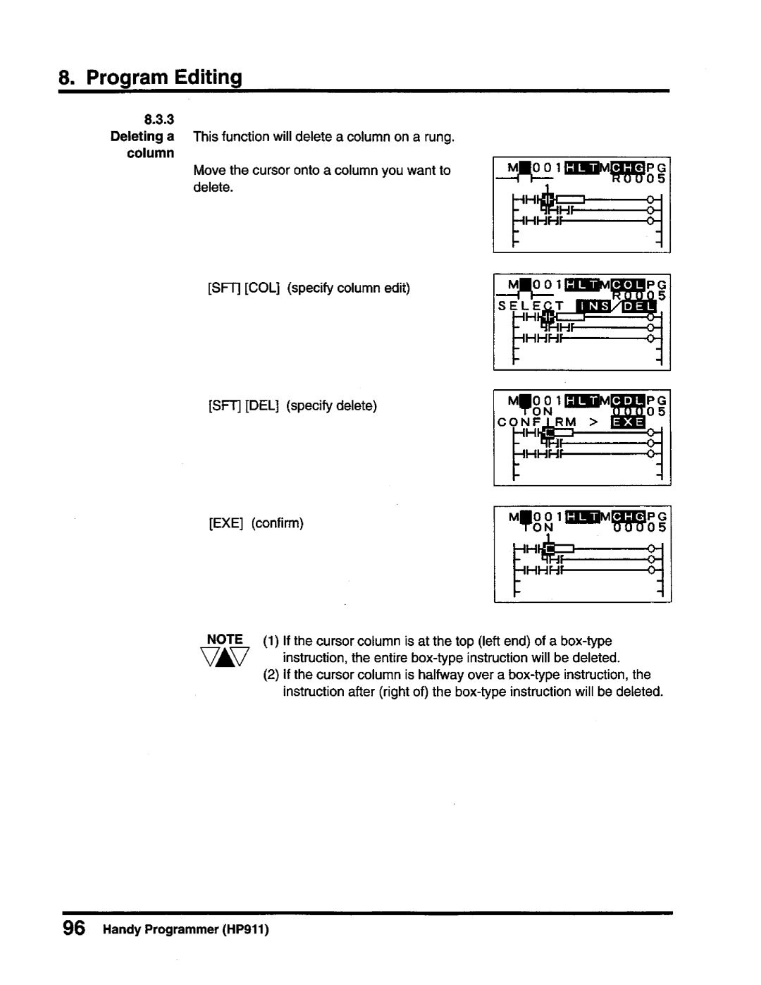 Toshiba T-Series operation manual 