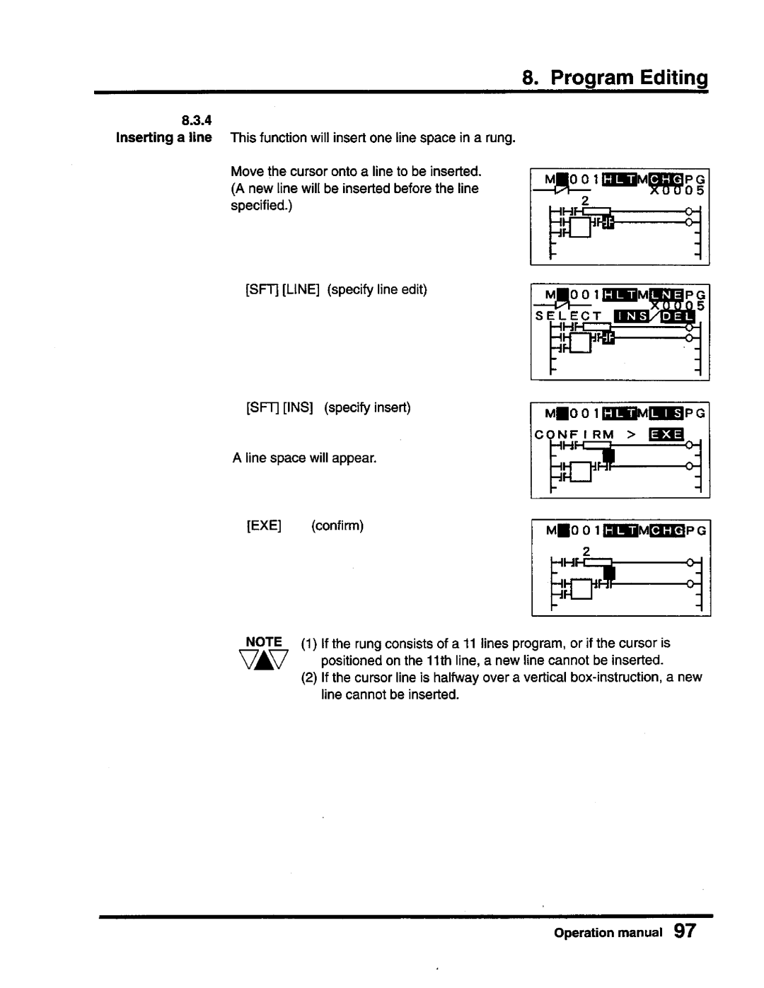 Toshiba T-Series operation manual 