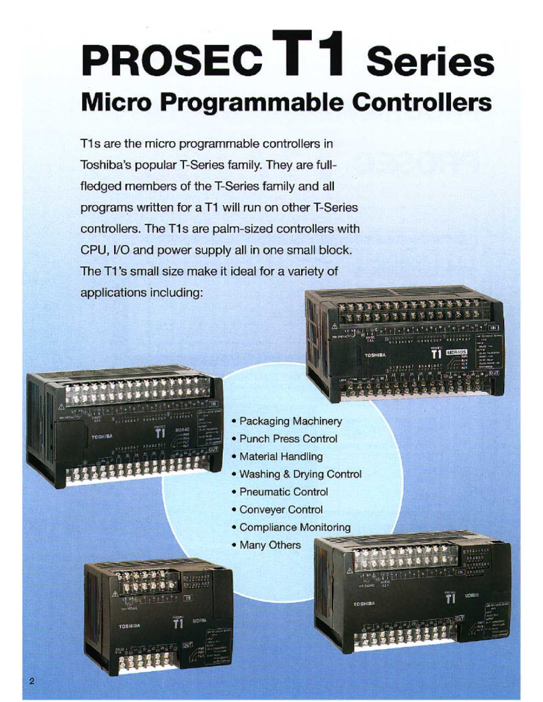 Toshiba T1S manual Conveyer Control, Any t hers, Compliance Monitoring 