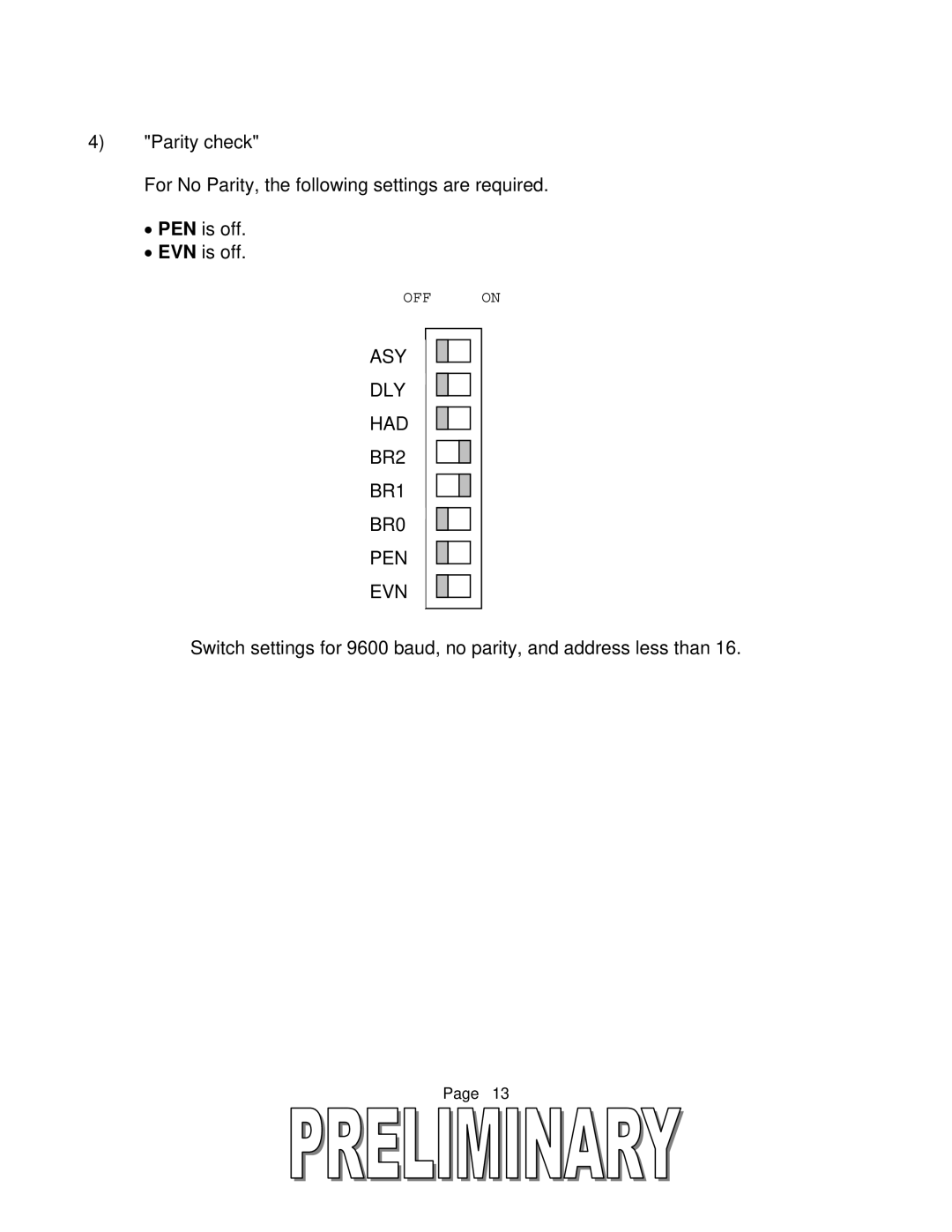 Toshiba T2 Series user manual ASY DLY Had BR2 BR1 BR0 PEN EVN 