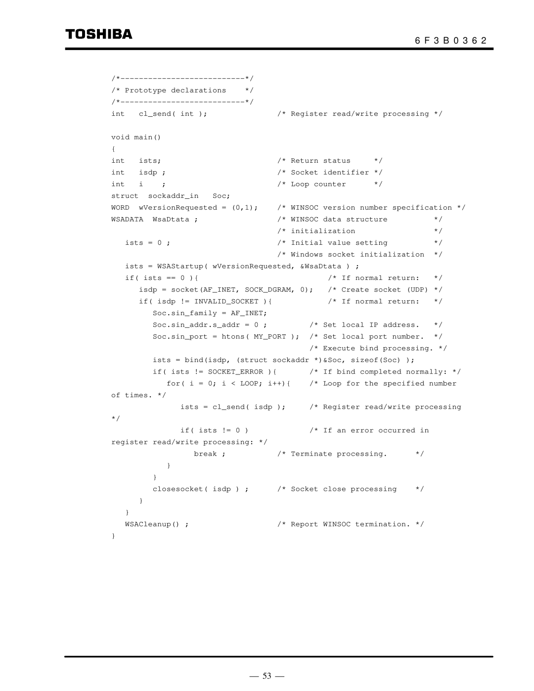 Toshiba T2N instruction manual ⎯ 53 ⎯ 