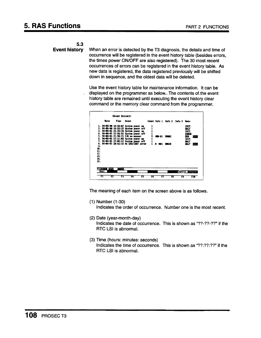 Toshiba T3 user manual 