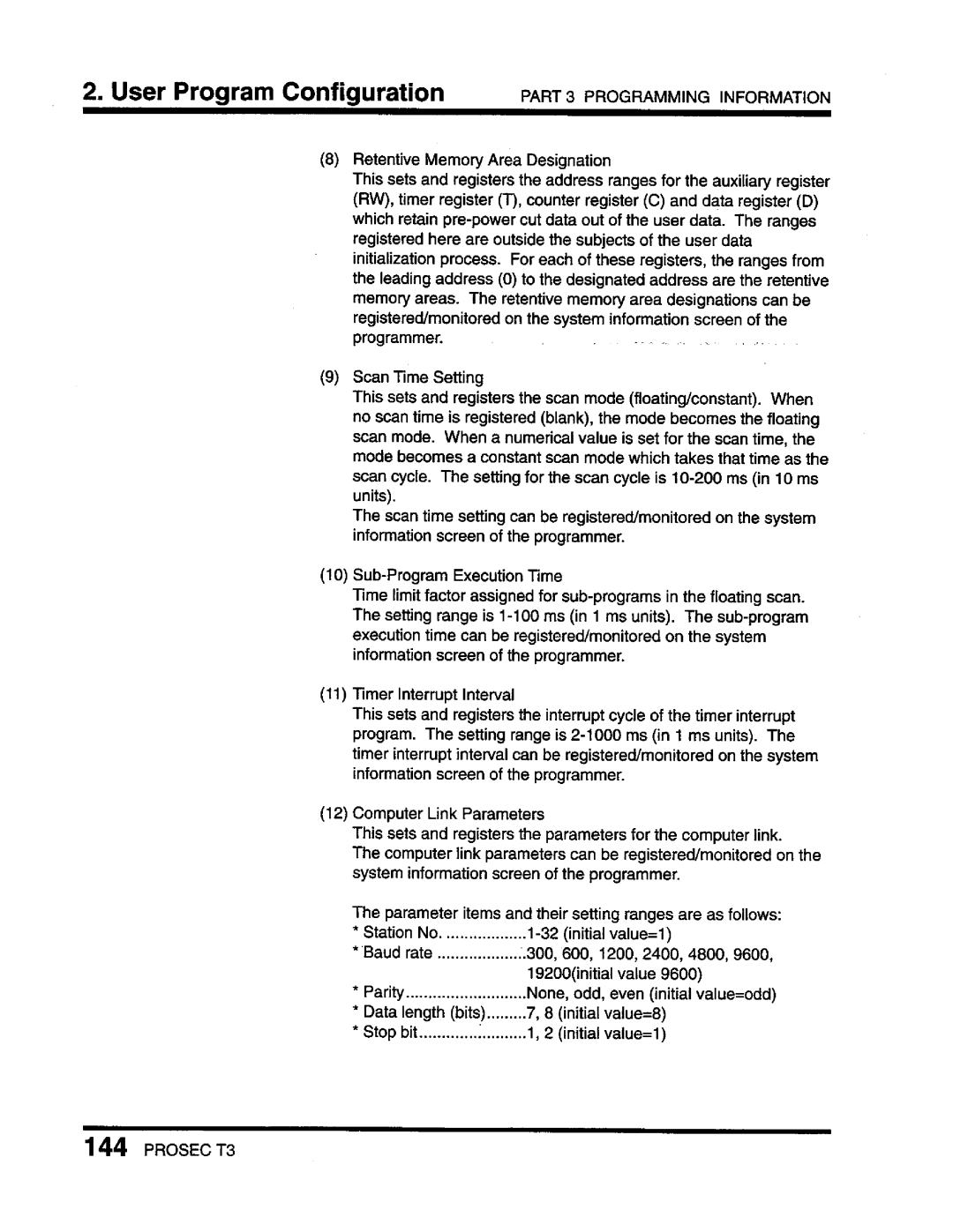 Toshiba T3 user manual 