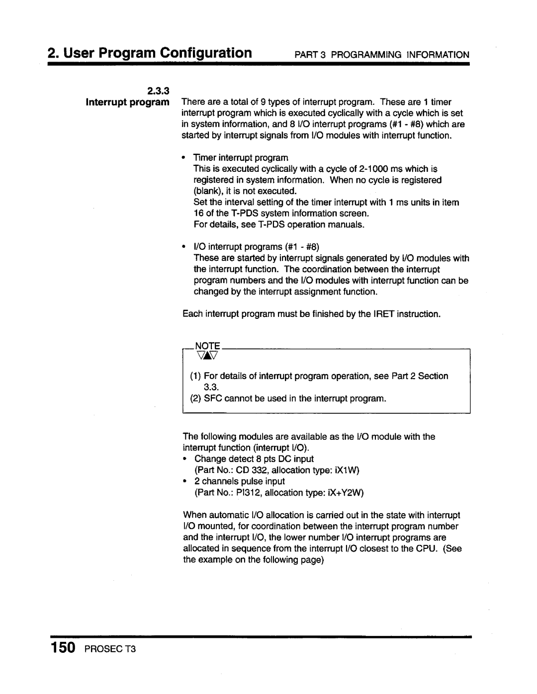 Toshiba T3 user manual 