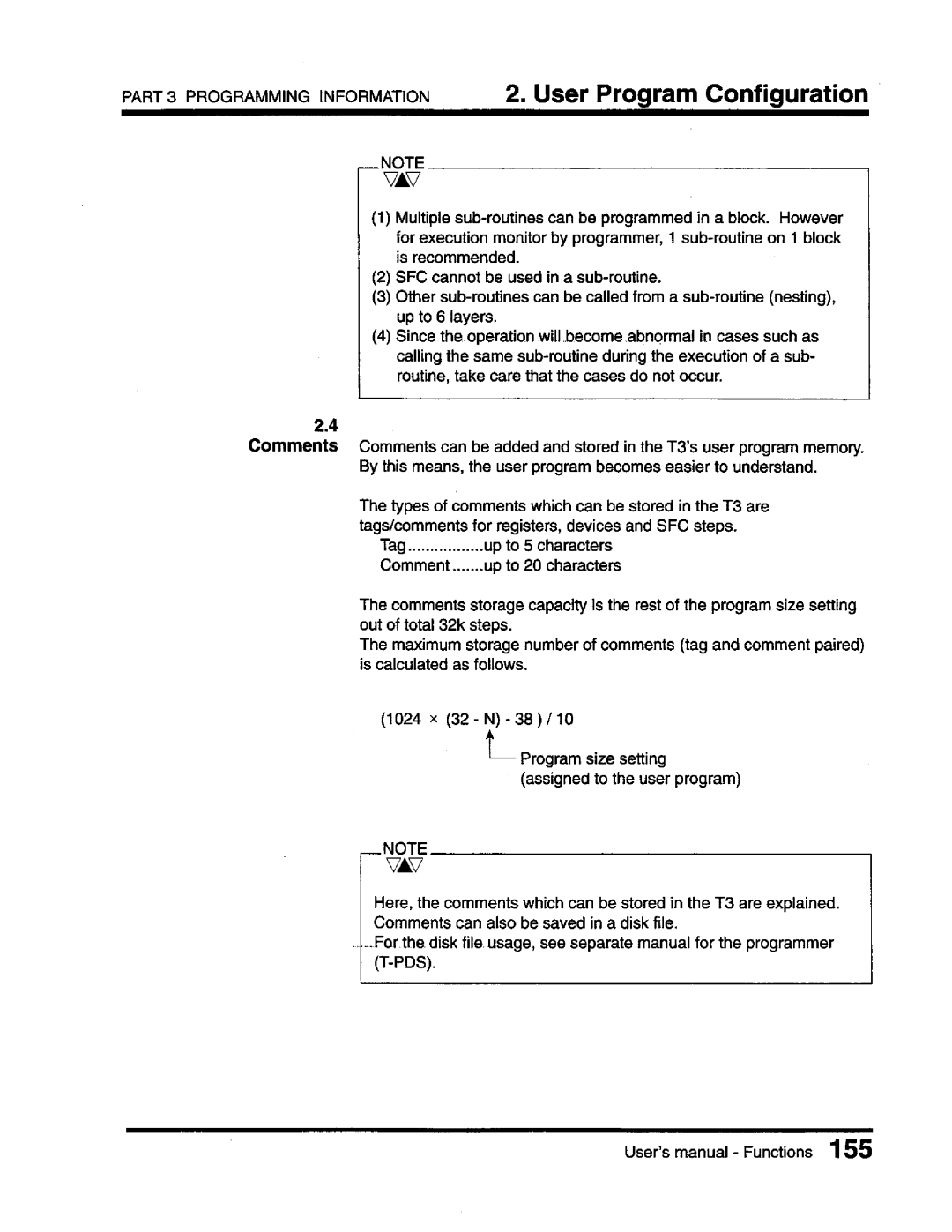 Toshiba T3 user manual 