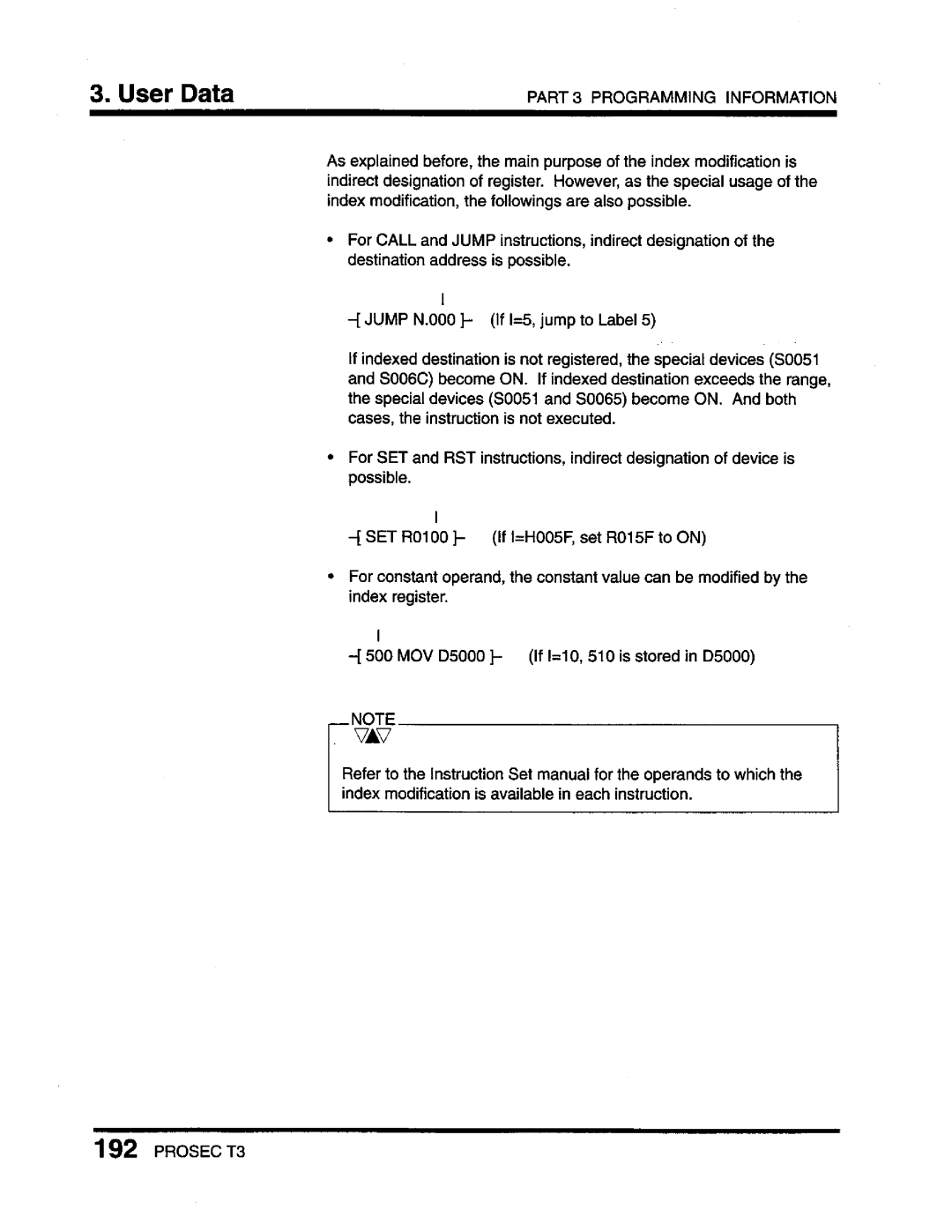 Toshiba T3 user manual 