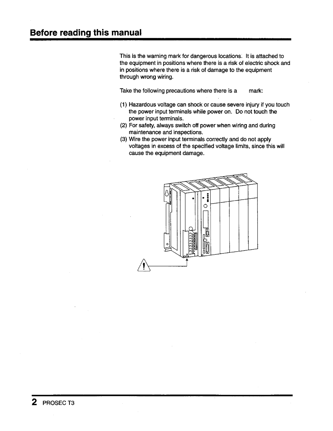 Toshiba T3 user manual 