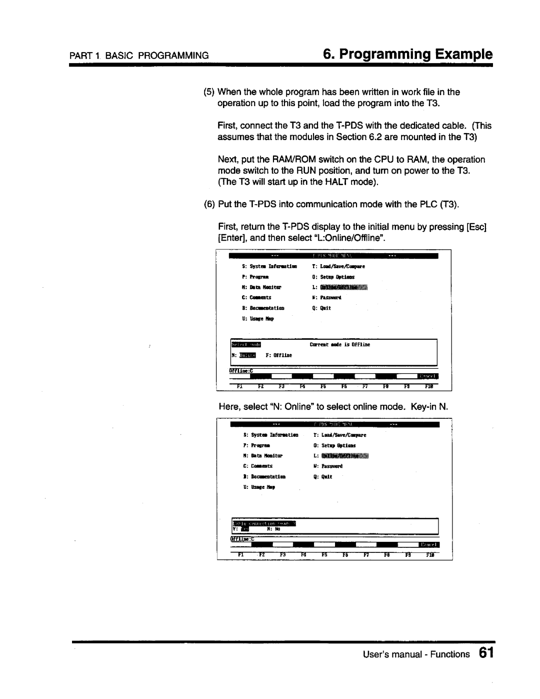 Toshiba T3 user manual 