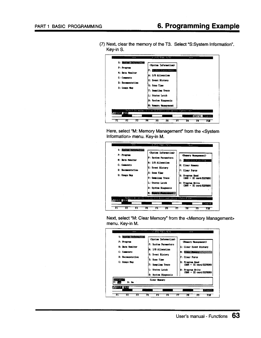 Toshiba T3 user manual 