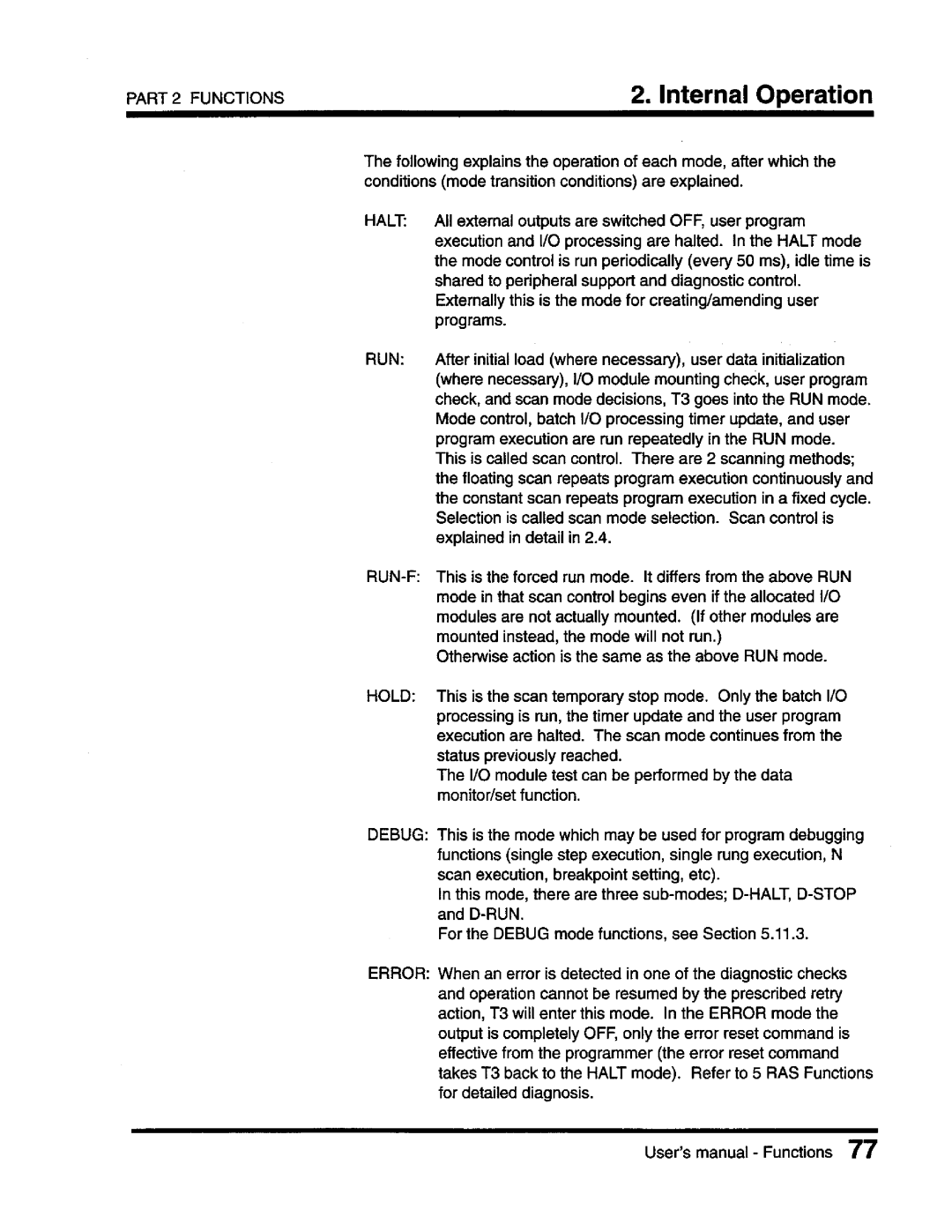 Toshiba T3 user manual 