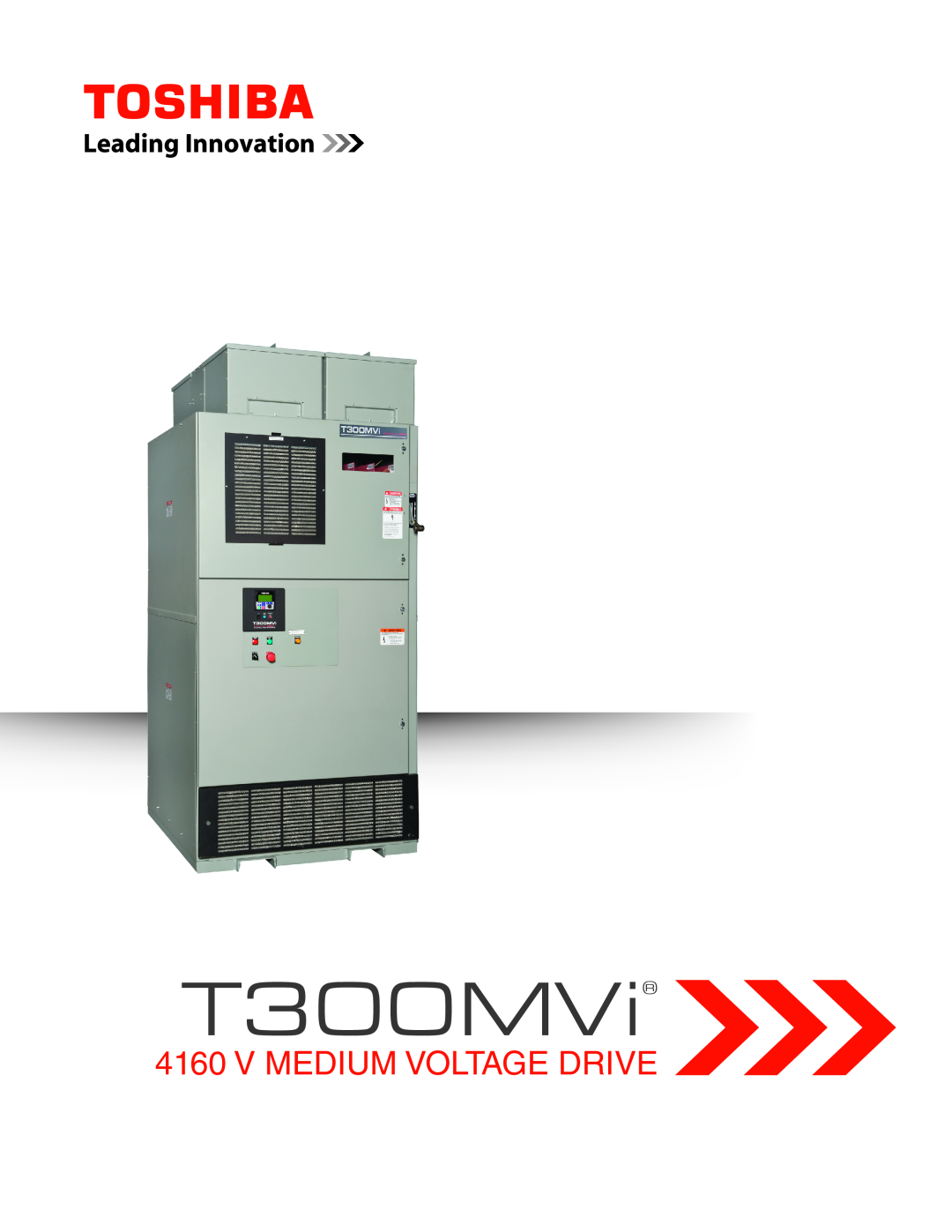 Toshiba T300MVi manual V Medium Voltage Drive 