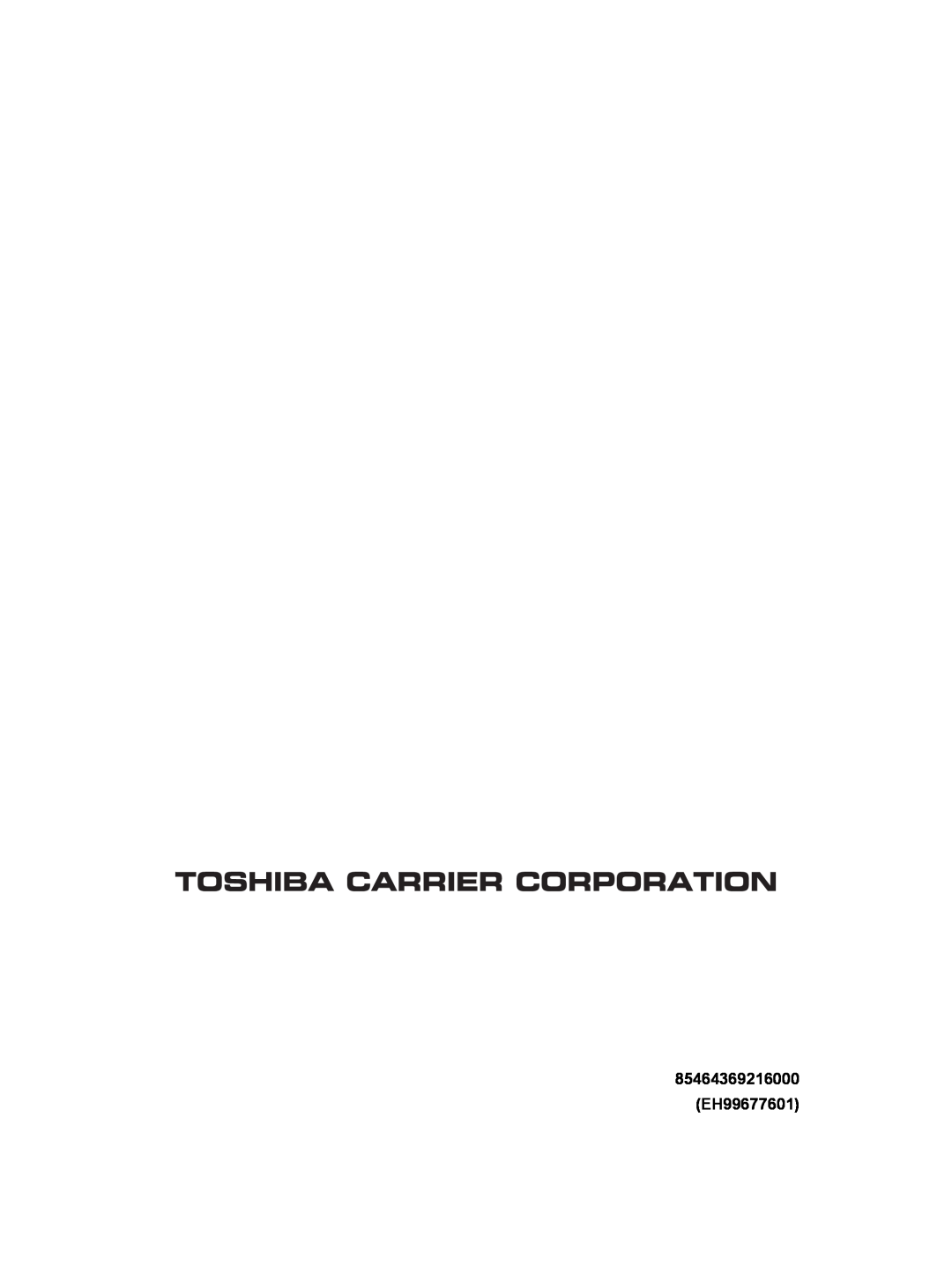 Toshiba TCB-AX21UL installation manual 85464369216000 EH99677601 